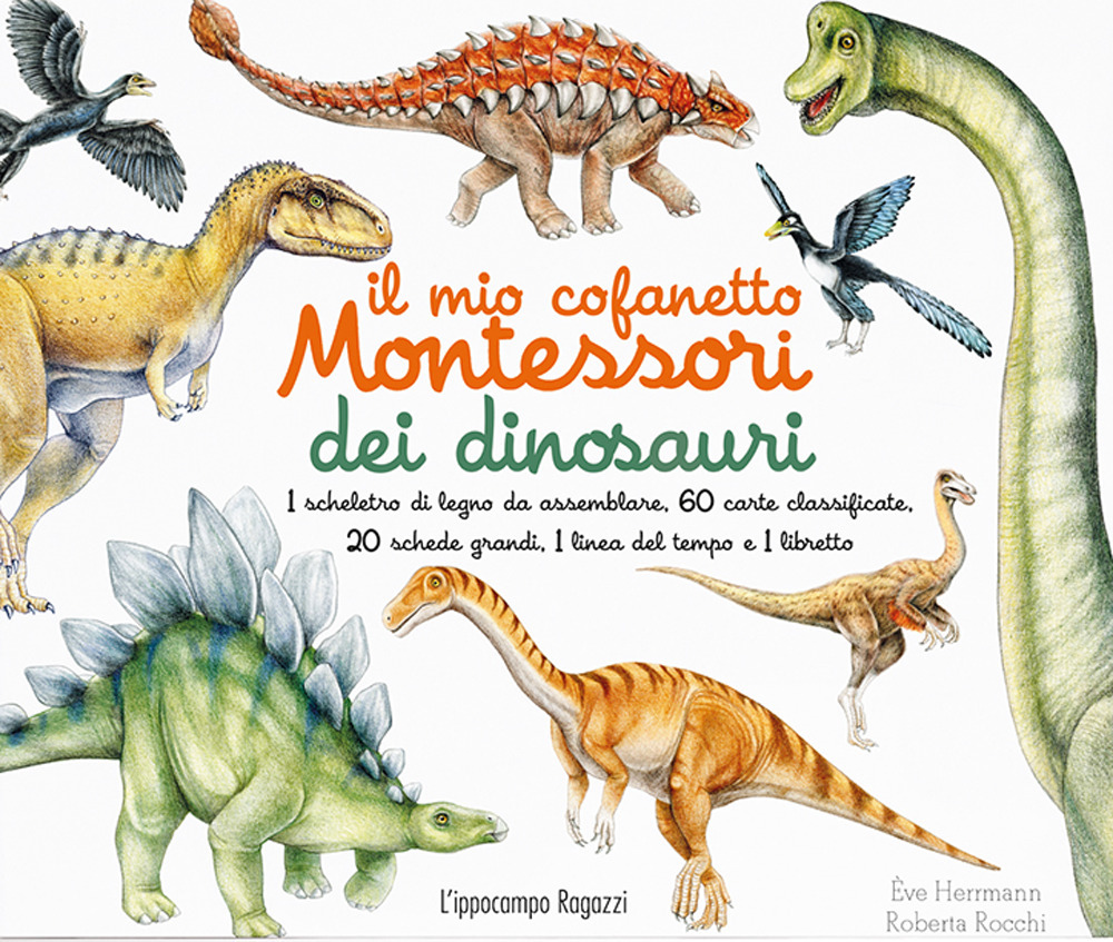 Il mio cofanetto Montessori dei dinosauri. Nuova ediz. Con gadget