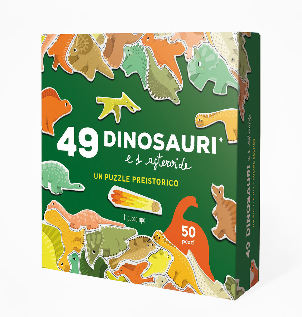 49 dinosauri e un asteroide. Un puzzle preistorico. Ediz. a colori