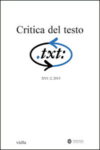 Critica del testo. Vol. 16/2