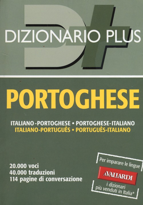 Dizionario portoghese. Italiano-portoghese, portoghese-italiano