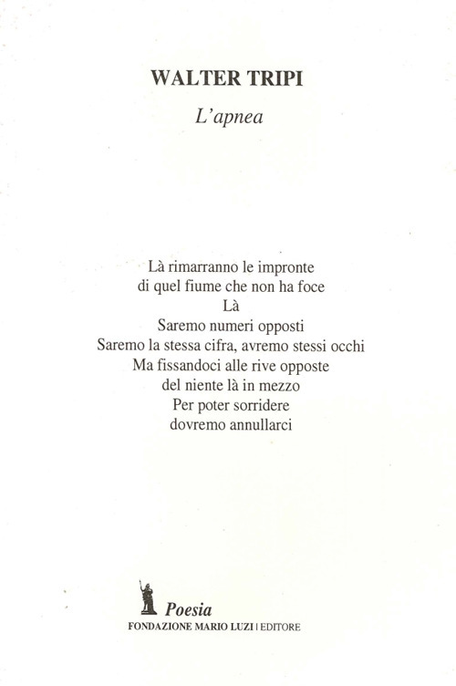 L'apnea