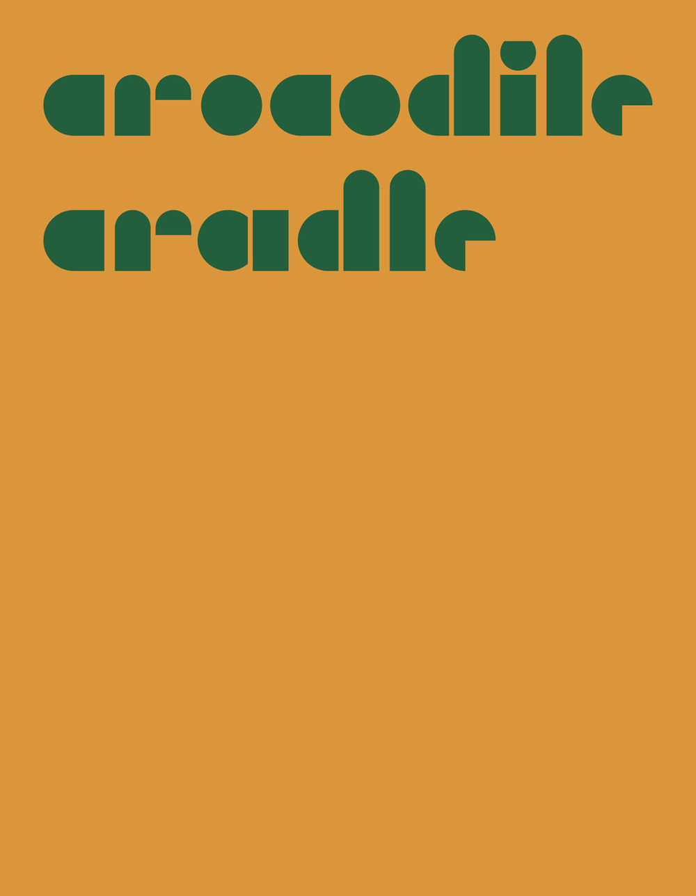 Crocodile Cradle
