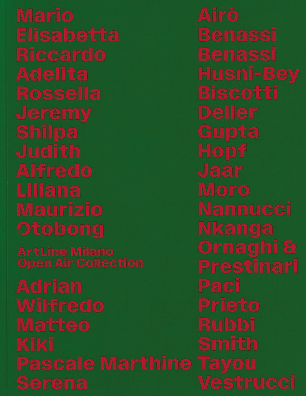 ArtLine Milano: Open Air Collection. Ediz. italiana e inglese