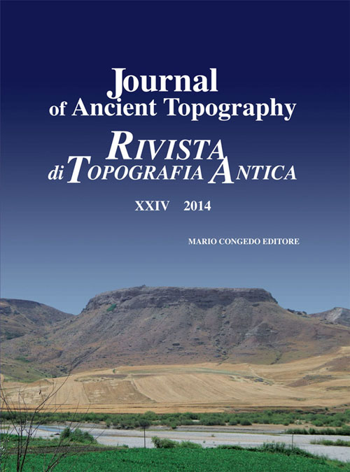 Journal of ancient topography-Rivista di topografia antica (2014). Ediz. bilingue. Vol. 24