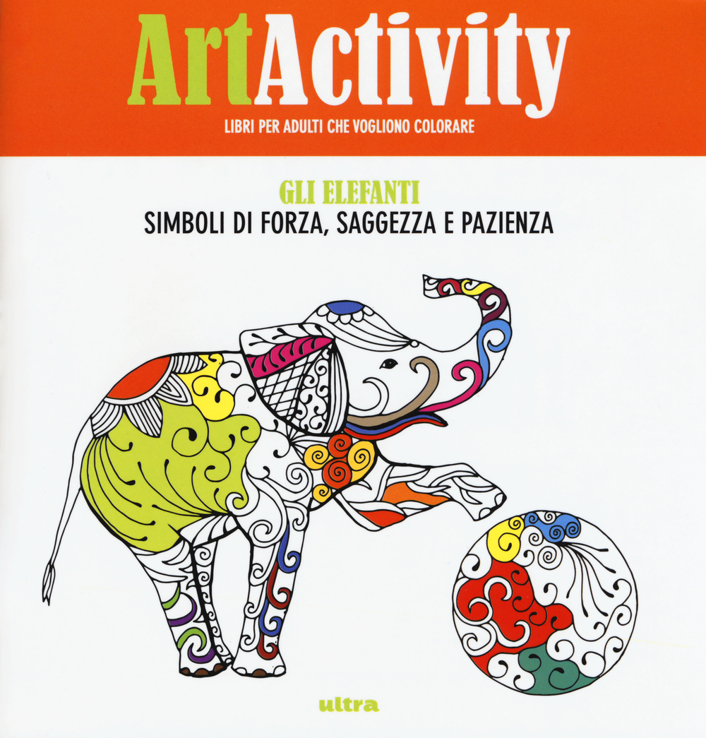 Art activity. Gli elefanti. Simboli di forza, saggezza e pazienza