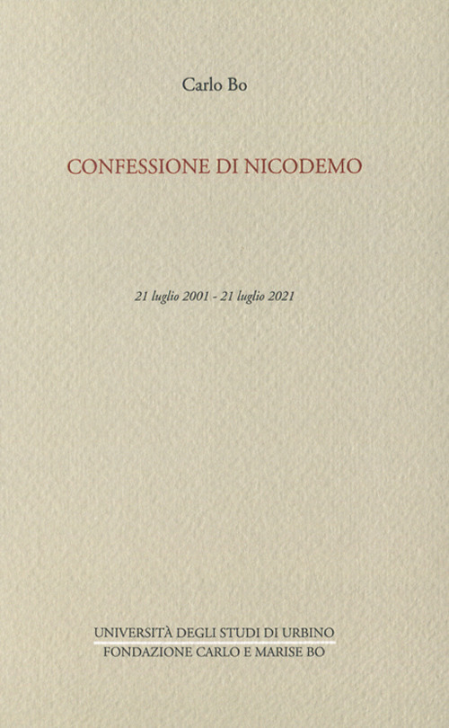 Confessione di Nicodemo