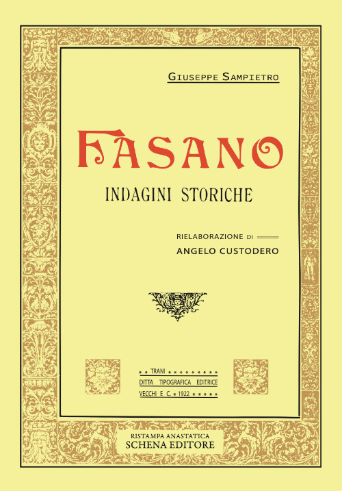 Fasano. Indagini storiche