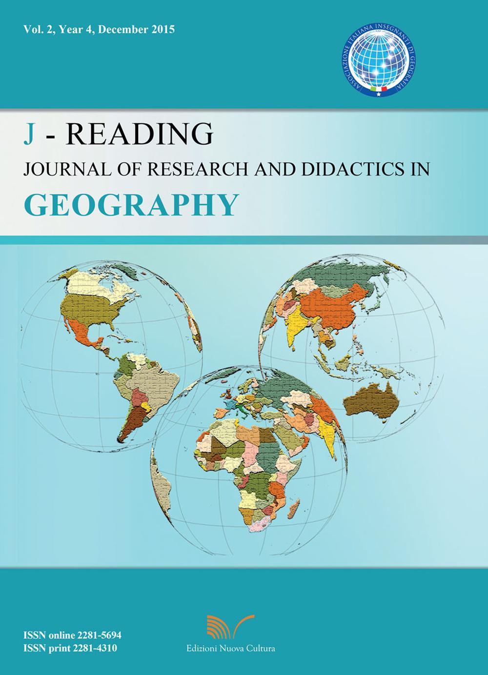 J-Reading. Journal of research and didactics in geography (2015). Vol. 2