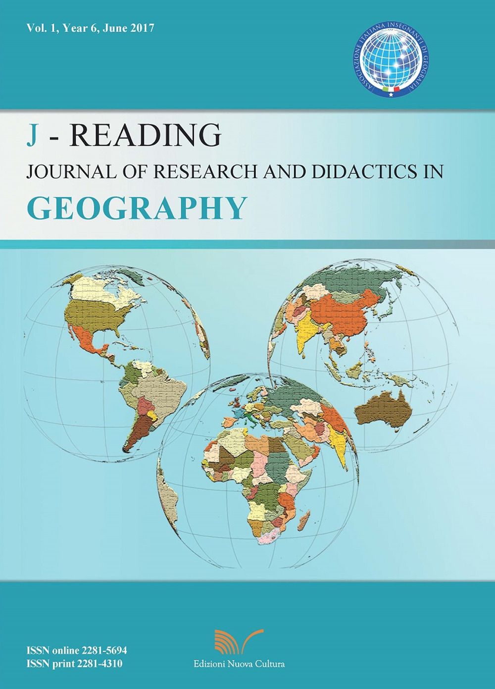 J-Reading. Journal of research and didactics in geography (2017). Vol. 1