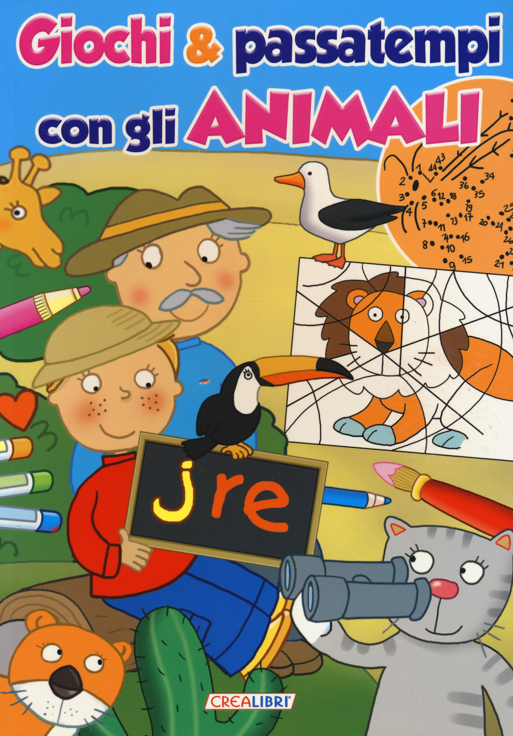 Giochi & passatempi con gli animali. Ediz. a colori