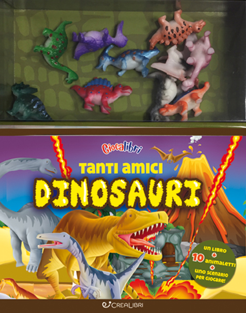 Tanti amici dinosauri. Ediz. a colori. Con gadget