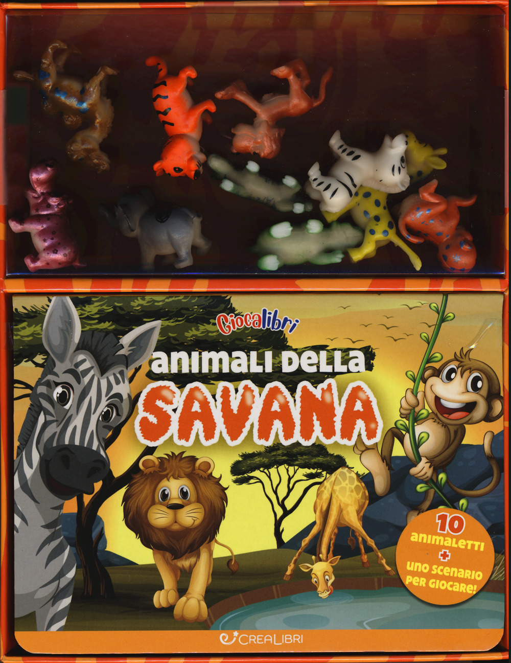 Animali della savana. Ediz. a colori. Con gadget