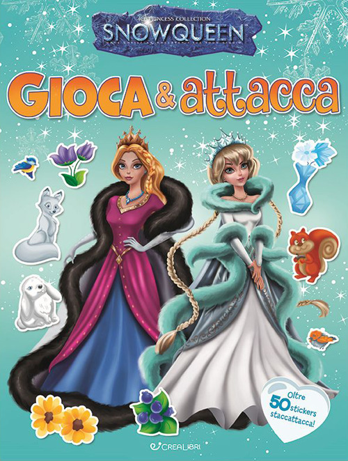 Snowqueen. Libro stickers. Con adesivi