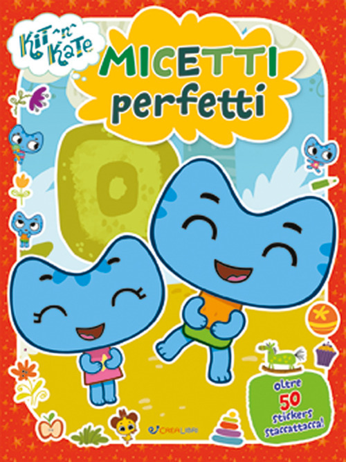 Micetti perfetti. Kit N Kate. Con adesivi. Ediz. a colori