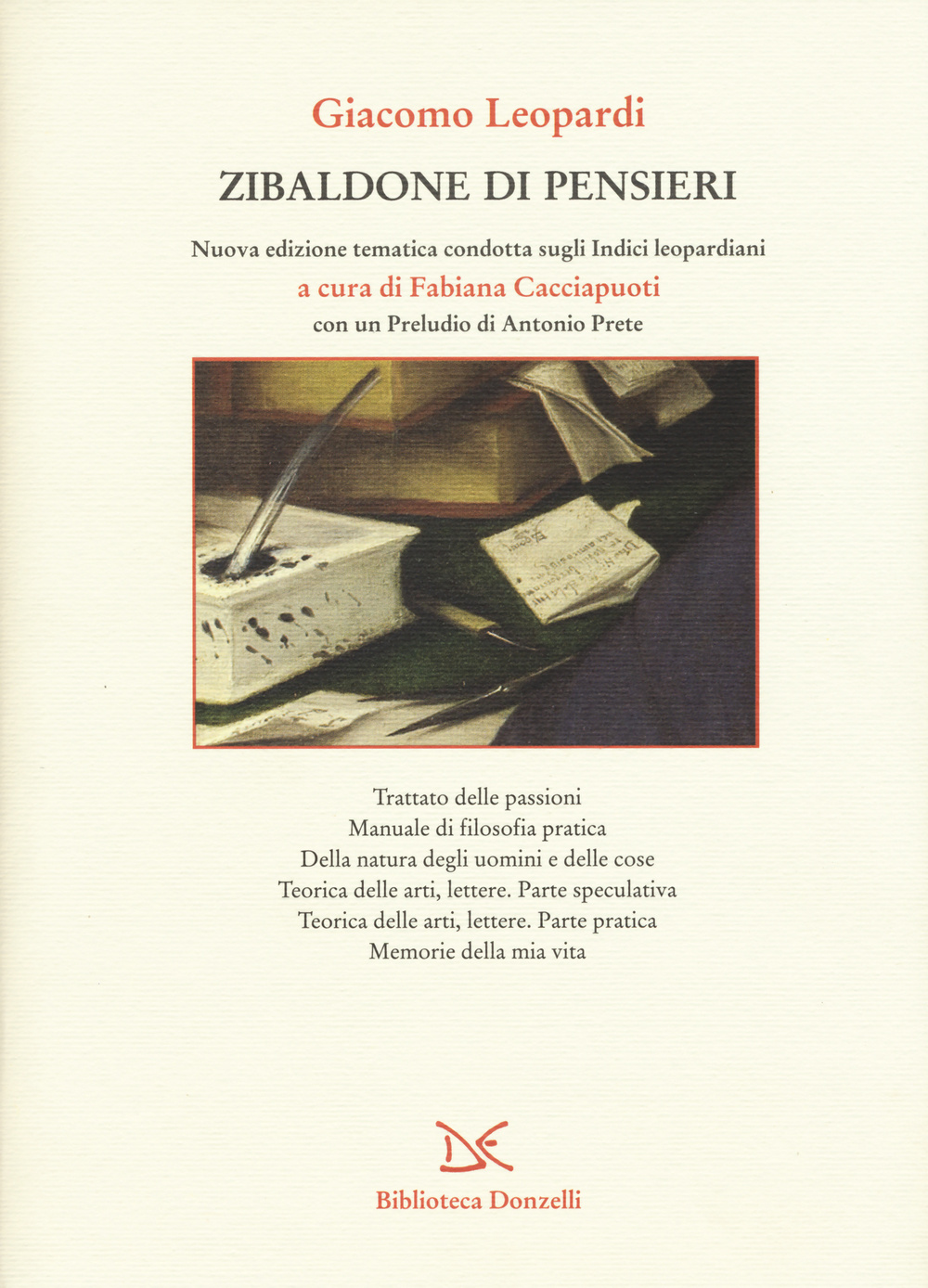 Zibaldone di pensieri. Nuova edizione tematica stabilita sugli Indici leopardiani