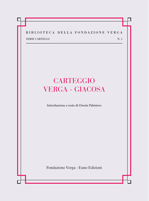 Carteggio Verga-Giacosa