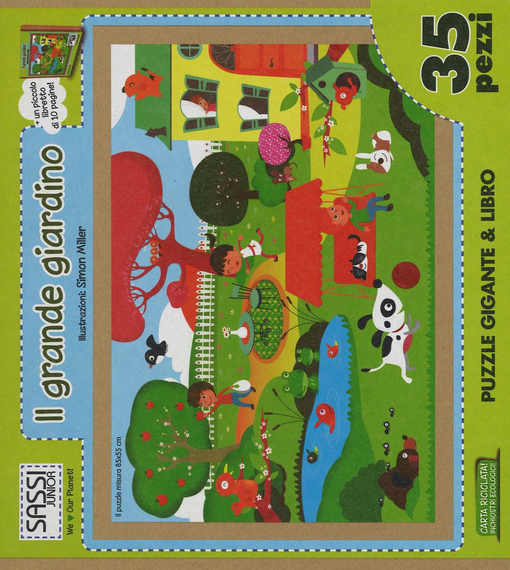 Il grande giardino. Libro puzzle. Ediz. illustrata