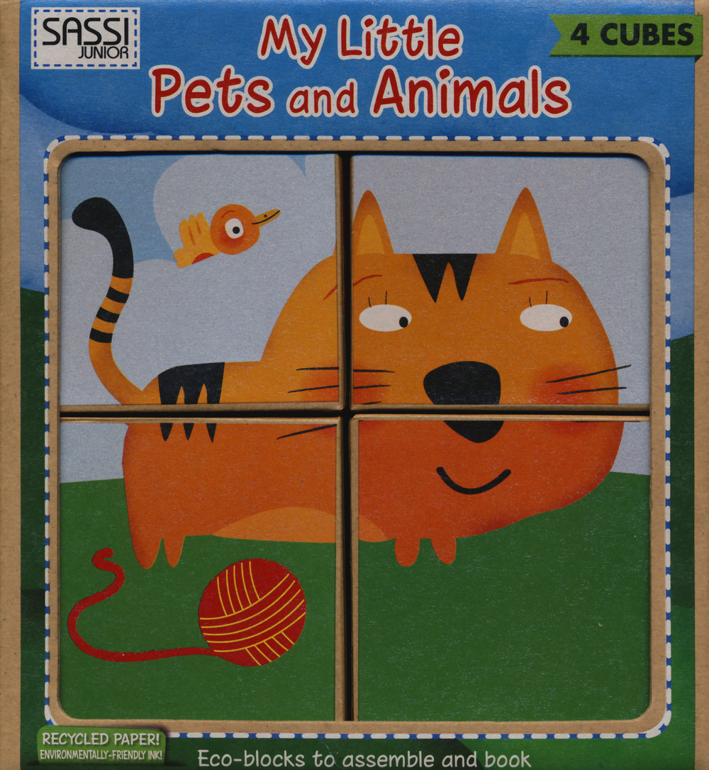 My little pets and animals. Eco-cubotti. Ediz. illustrata. Con gadget