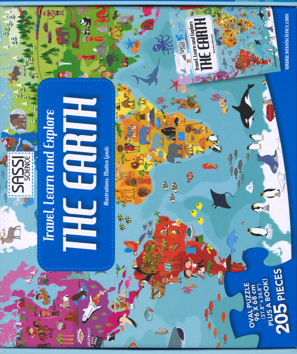 The earth. Travel, learn and explore. Ediz. illustrata. Con gadget