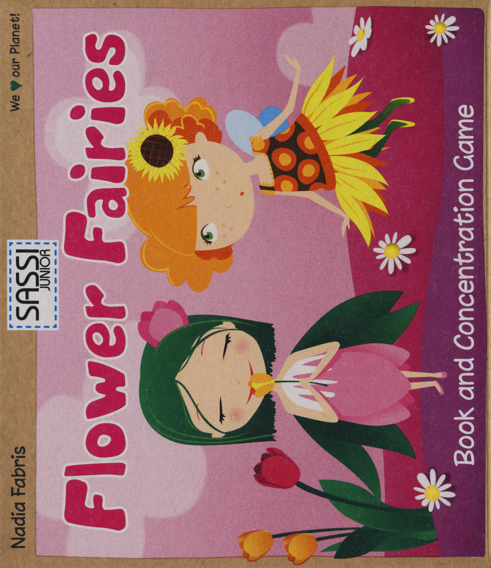 Flower fairies. Book and concentration game. Con gadget