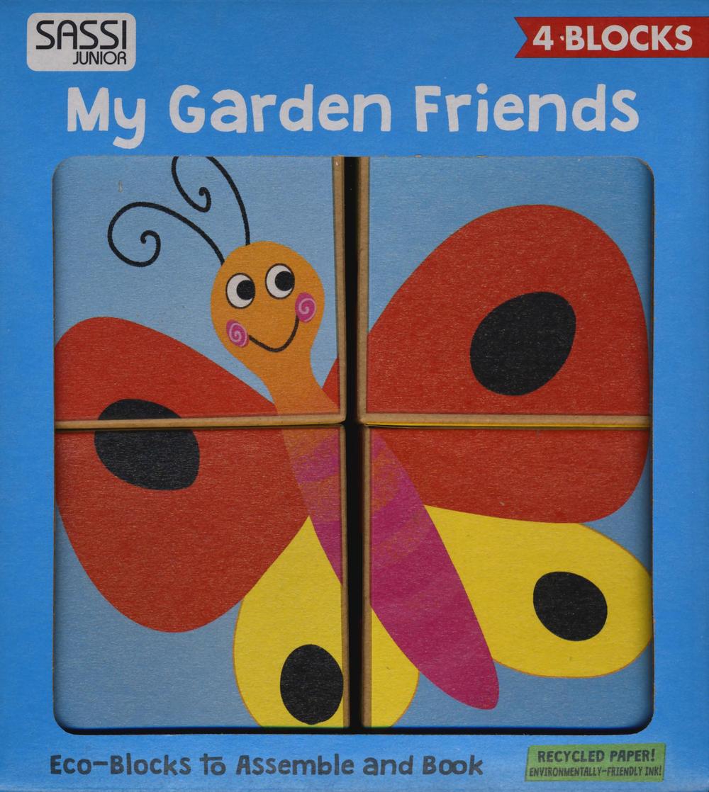 My garden friends. Eco-cubotti. Ediz. illustrata. Con gadget