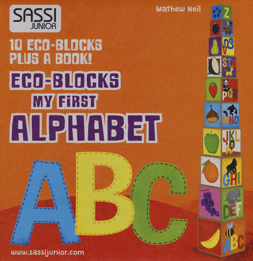 My first alphabet. Eco-cubotti. Ediz. illustrata. Con gadget