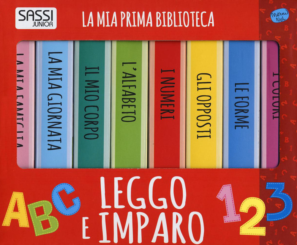 Leggo e imparo. La mia prima biblioteca. Ediz. illustrata