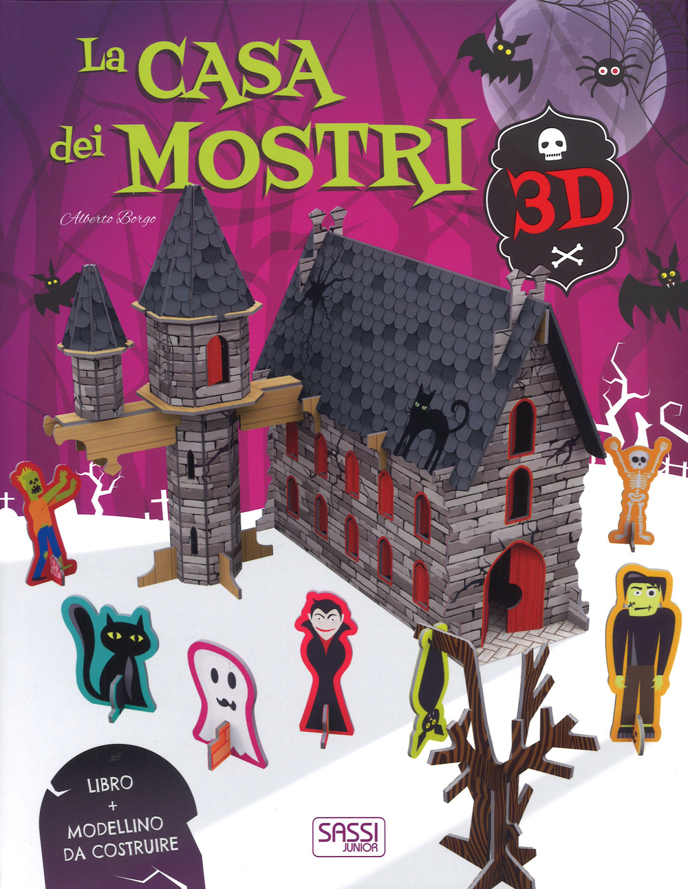 La casa dei mostri 3D. Ediz. a colori. Con gadget