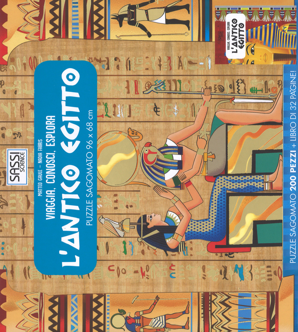 L'antico Egitto. Viaggia, conosci, esplora. Ediz. a colori. Con puzzle