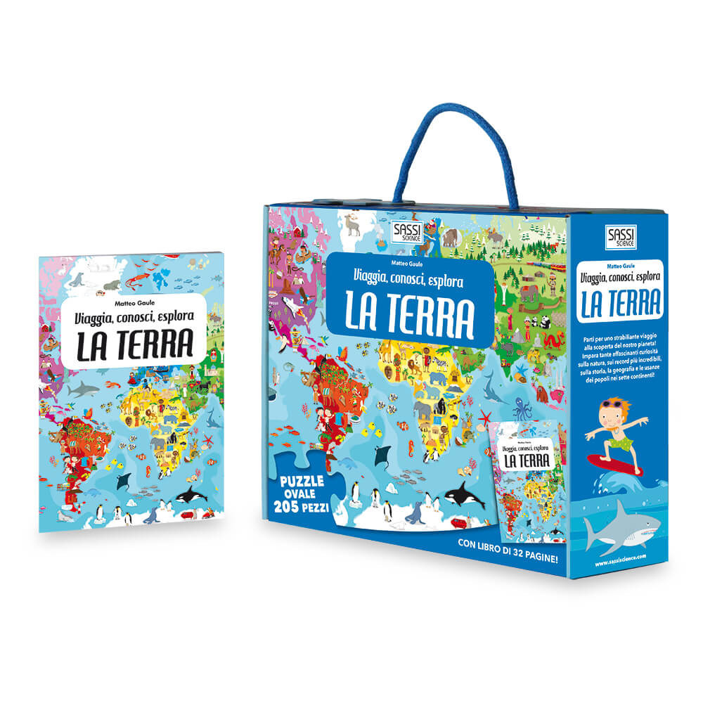 La Terra. Viaggia, conosci, esplora. Con puzzle