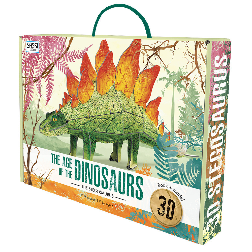 The age of the dinosaurs. 3D stegosaurus. Ediz. a colori. Con Giocattolo