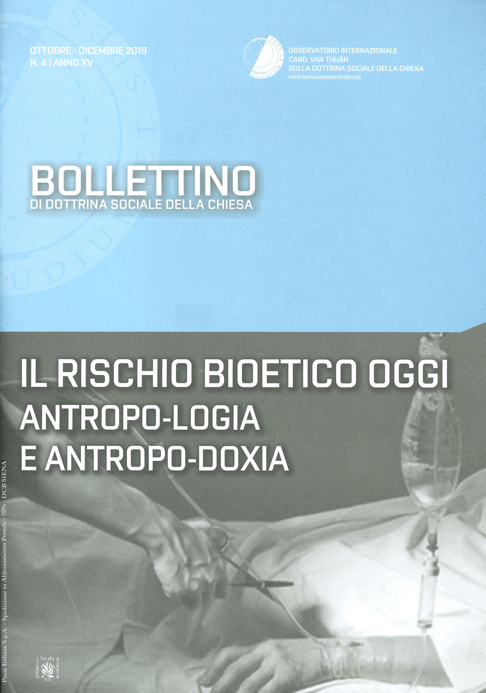 Bollettino di dottrina sociale della Chiesa (2019). Vol. 4