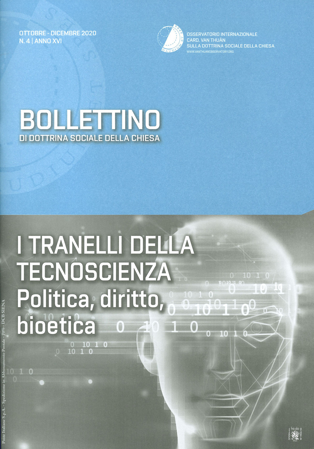 Bollettino di dottrina sociale della Chiesa (2020). Vol. 4