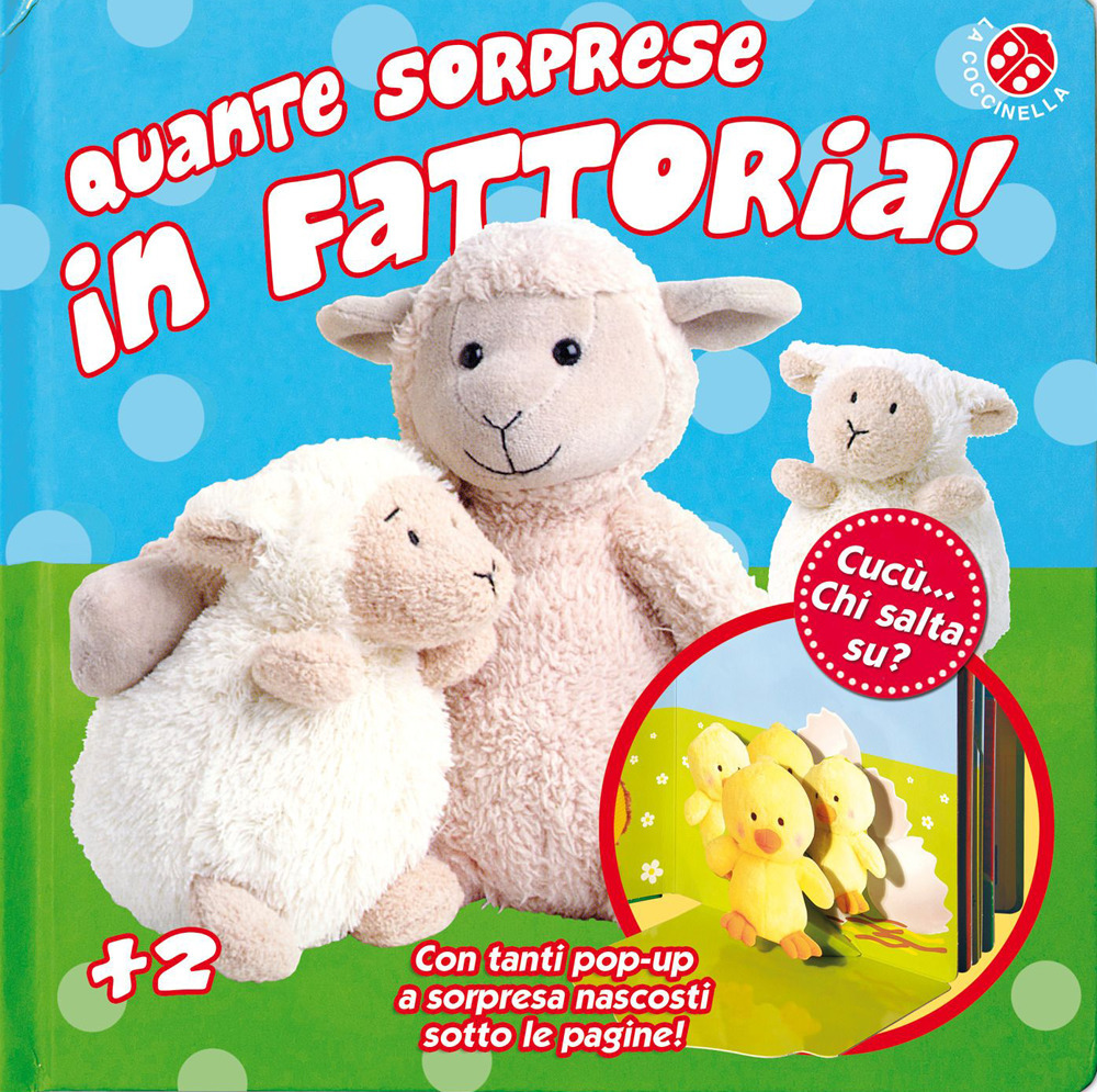 Quante sorprese in fattoria! Cucù... chi salta su? Libro pop-up. Ediz. a colori