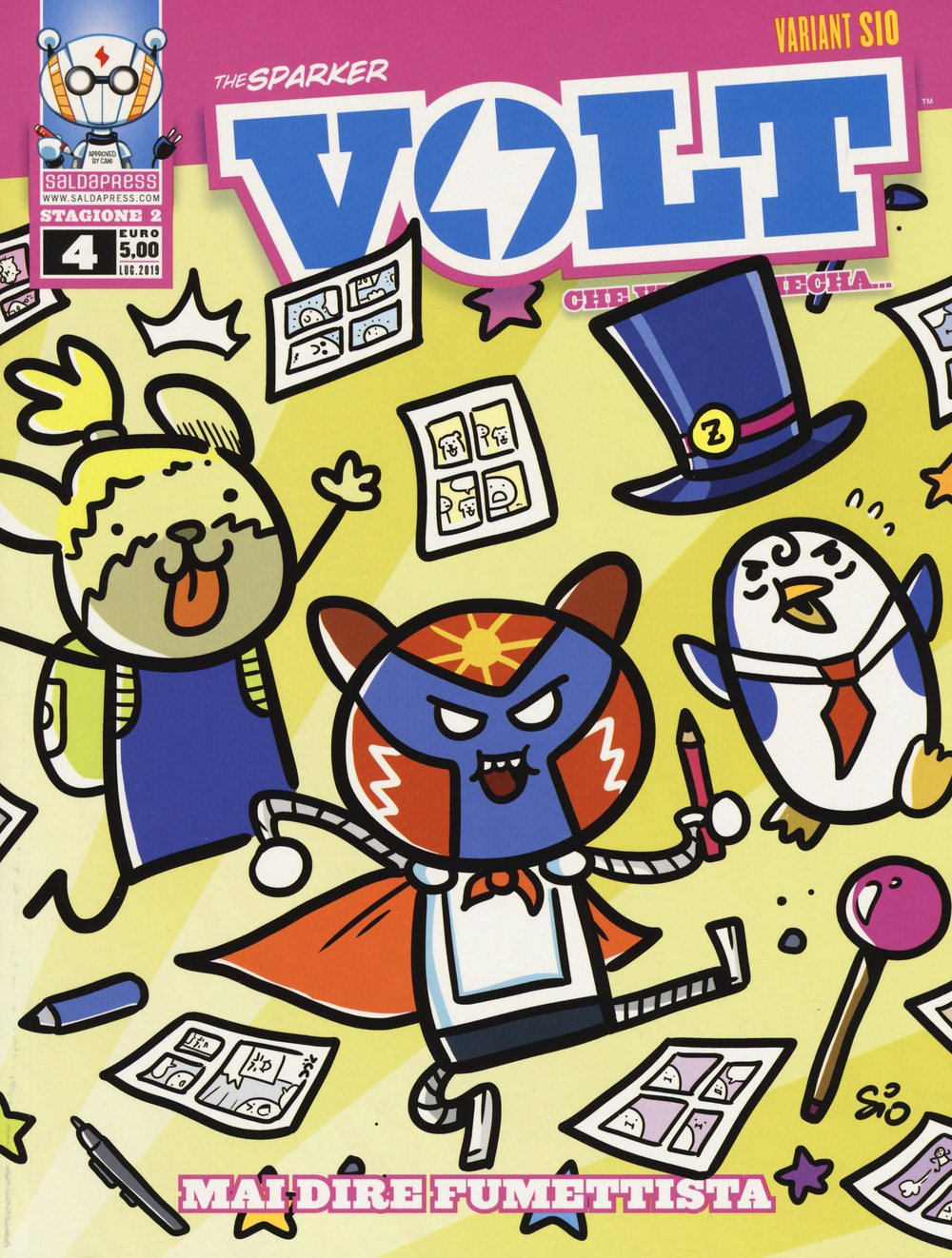 Volt. Stagione 2. Ediz. variant. Vol. 4: Mai dire fumettista