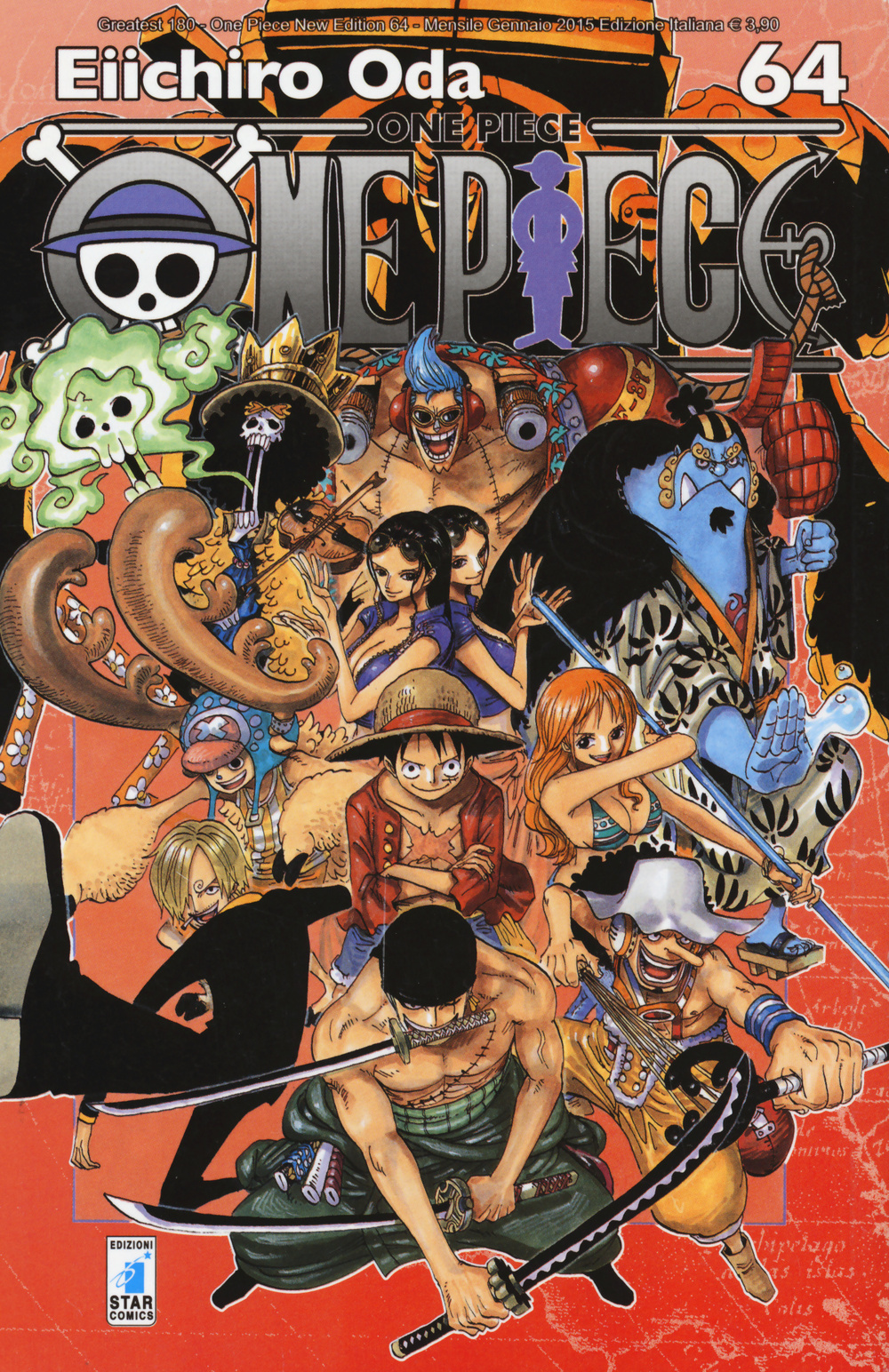 One piece. New edition. Vol. 64