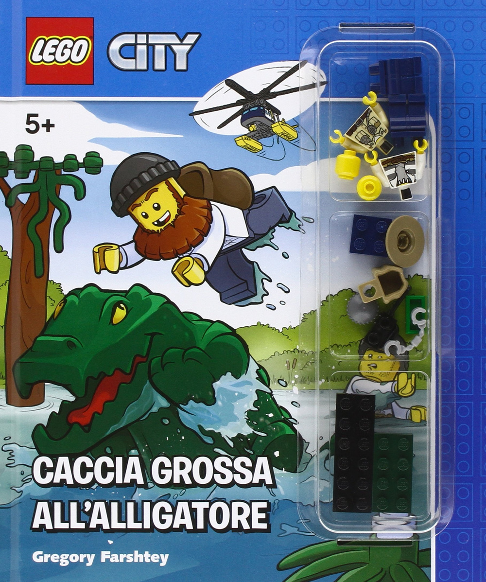 Caccia grossa alligatore. Lego City. Ediz. a colori. Con gadget