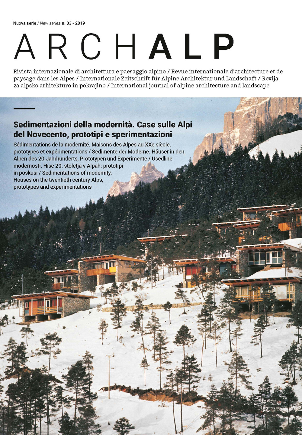 ArchAlp. Ediz. italiana e inglese. Vol. 3: Dicembre 2019