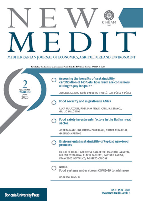 New Medit (2020). Vol. 2