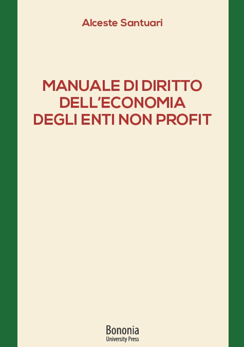 Manuale di diritto dell'economia degli enti non profit