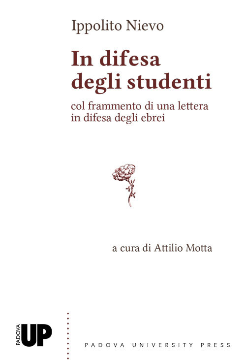 In difesa degli studenti col frammento di una lettera in difesa degli ebrei