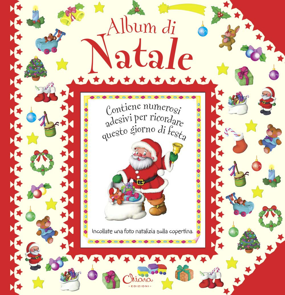 Album di Natale. Con adesivi. Ediz. a colori. Ediz. a spirale