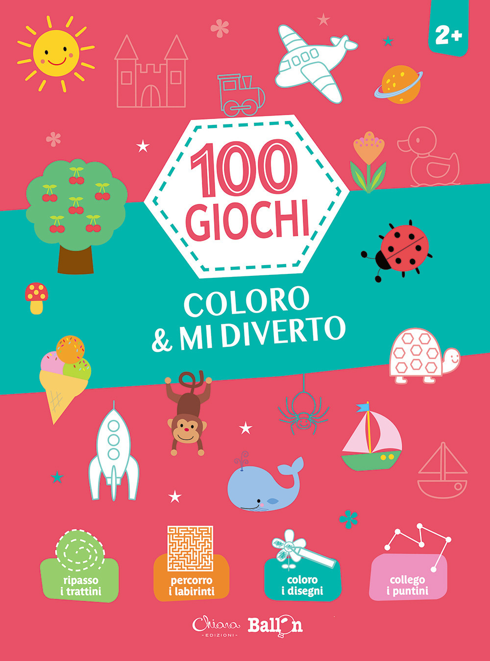 Coloro & mi diverto. 100 giochi. Ediz. a colori