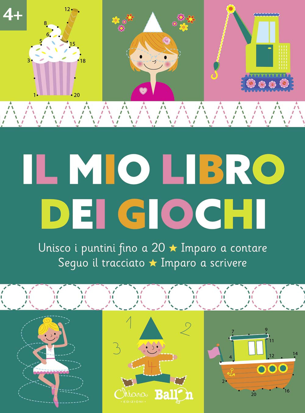 Il mio libro dei giochi 4+. Ediz. a colori