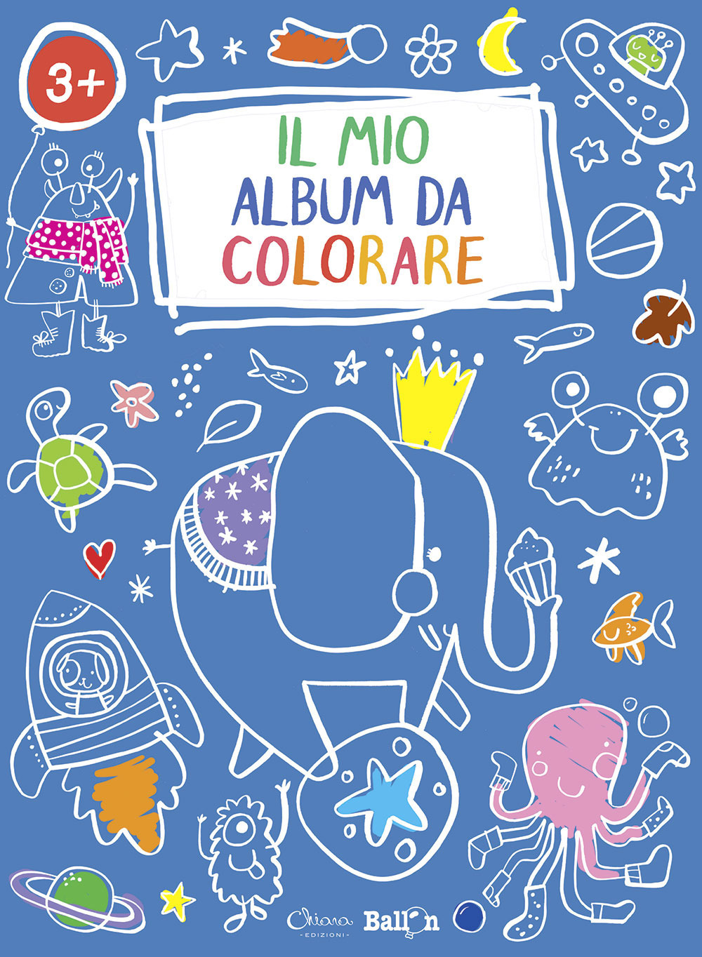 Elefante. Il mio album da colorare 3+. Ediz. a colori