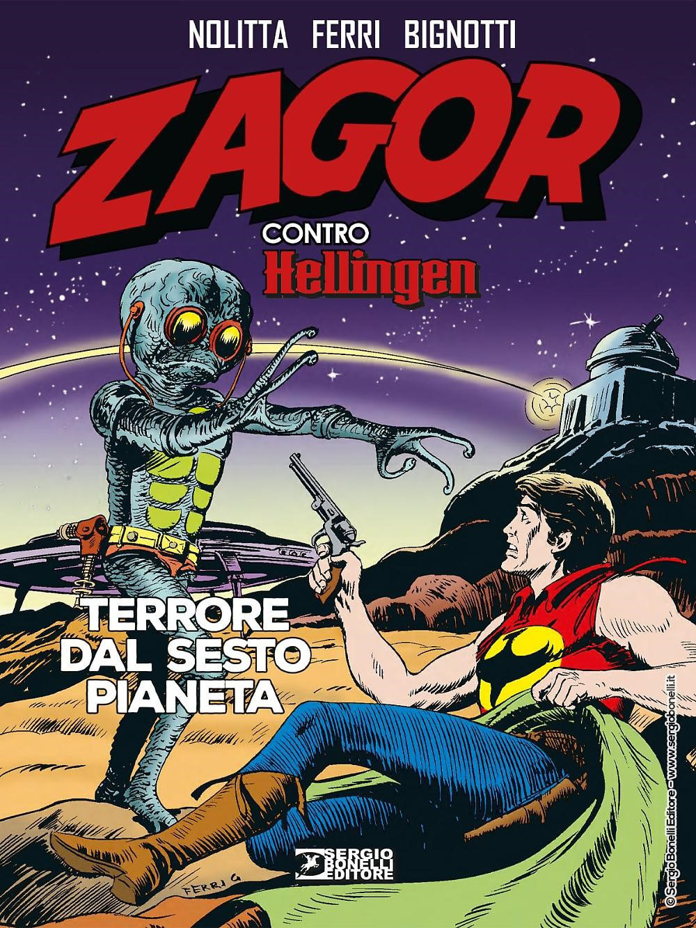 Zagor contro Hellingen. Terrore dal sesto pianeta