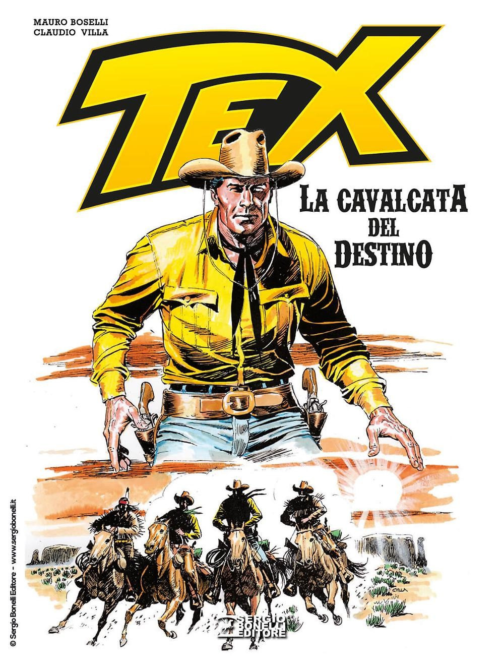 Tex. La cavalcata del destino. Ediz. speciale 75 anni