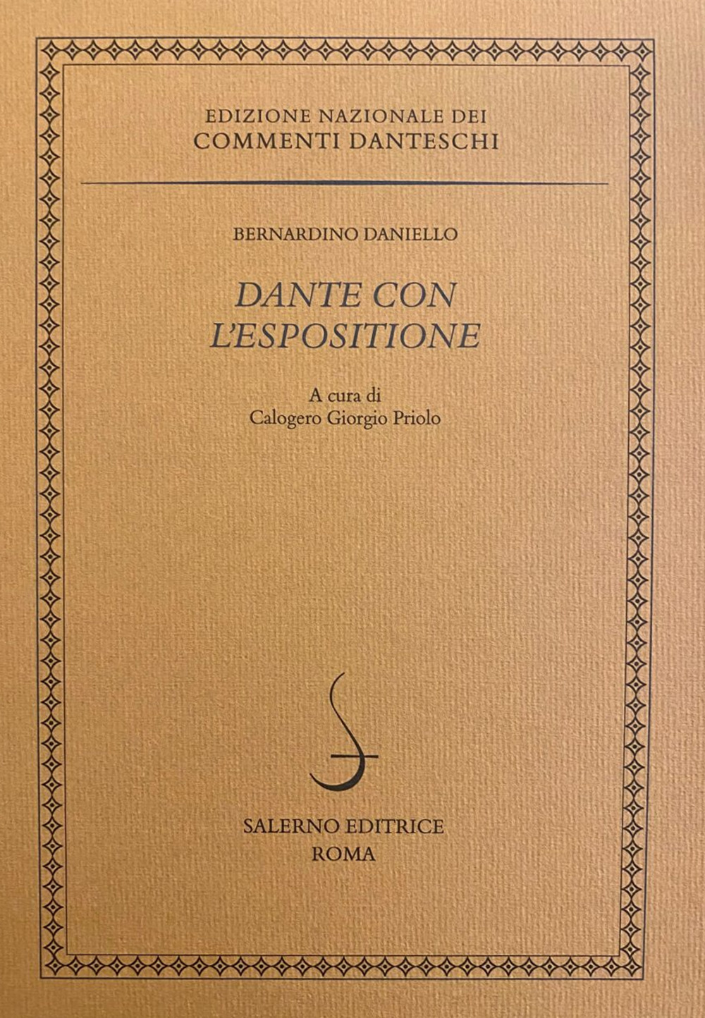 Dante con l'Espositione