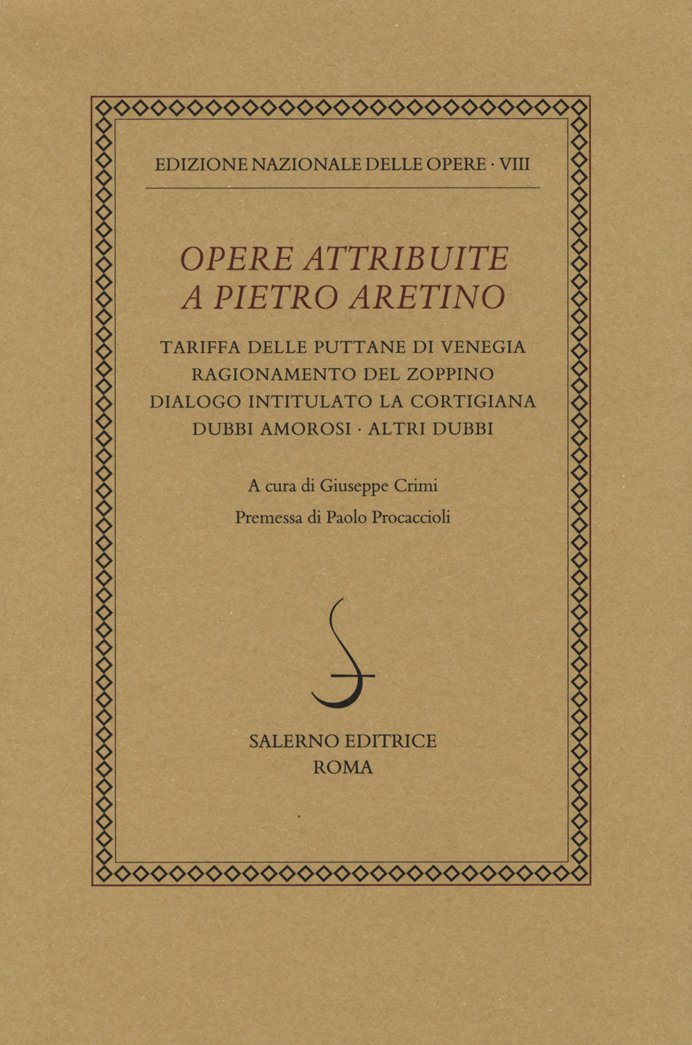 Opere attribuite a Pietro Aretino