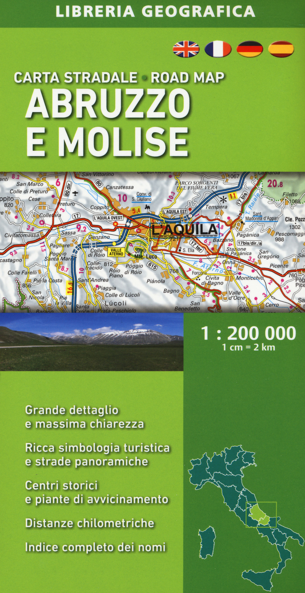 Abruzzo e Molise 1:200.000